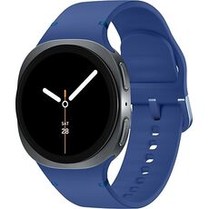 Galaxy Watch8 | 44 мм | Graphite | Sport/Blue | S/M, Размер ремешка : S/M, Тип ремешка : Sport, Размер корпуса : 44 мм, Подключение часов : Bluetooth / Wi-Fi, Цвет ремешка: Blue, Цвет: Graphite